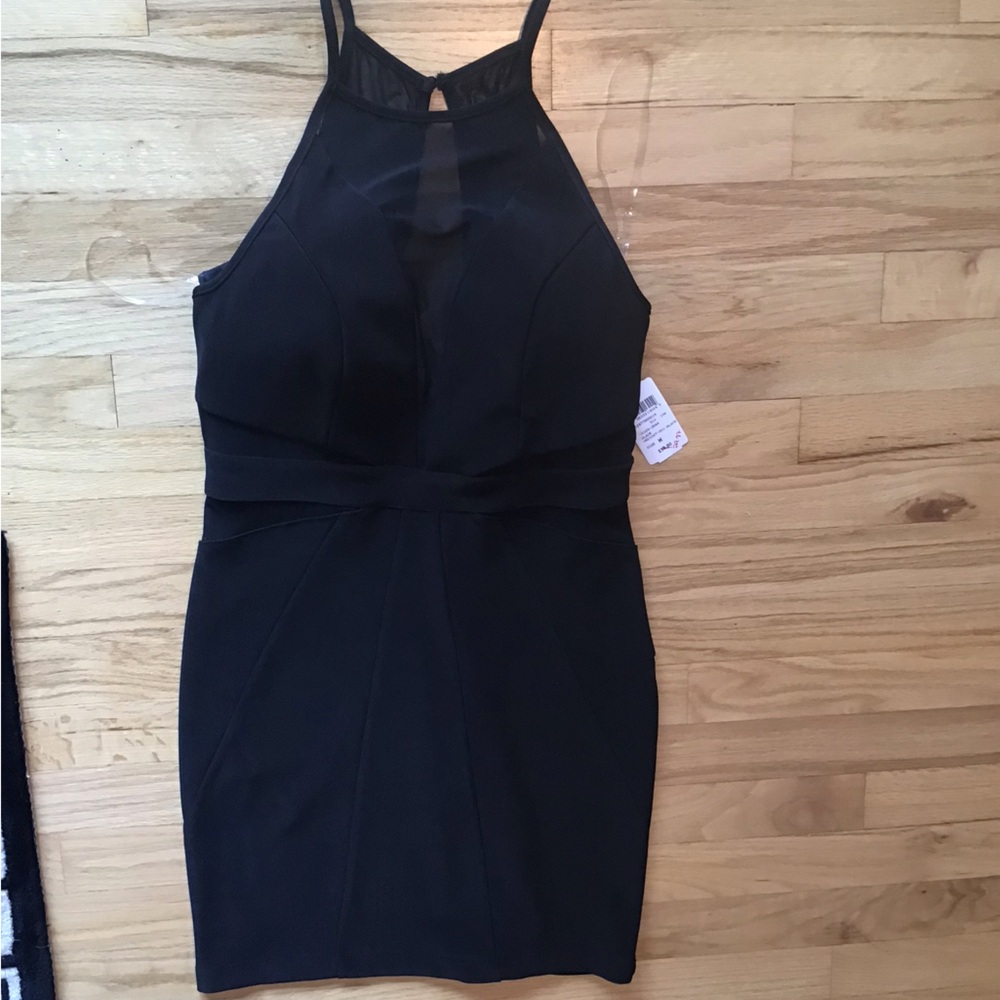 Windsor Classic Black Mini Dress Medium NWT